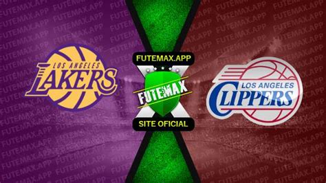 lakers x clippers futemax